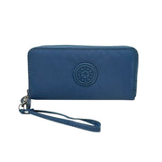 Large women's zip-around long wallet with multiple compartments - Spotngrab Lebanon online shopping.