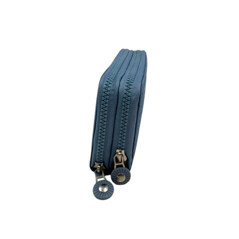 Large women's zip-around long wallet with multiple compartments - Spotngrab Lebanon online shopping.