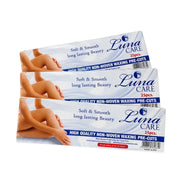Luna Care Non-Woven Waxing Pre-Cuts box containing 25 pieces on Spotngrab Lebanon.