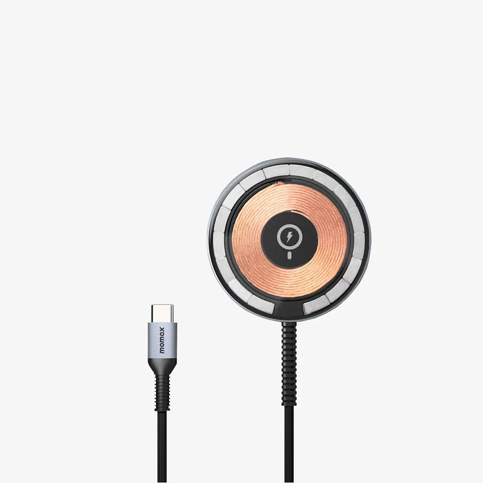 Momax Q.MAG MAGNETIC WIRELESS CHARGER GREY