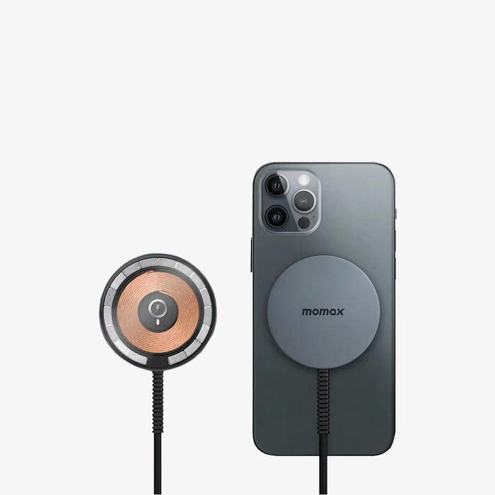 Momax Q.MAG MAGNETIC WIRELESS CHARGER GREY