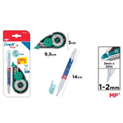 MP Complete Correction Set showing the 20m correction tape dispenser and 3ml metal tip correction pen on Spotngrab Lebanon.