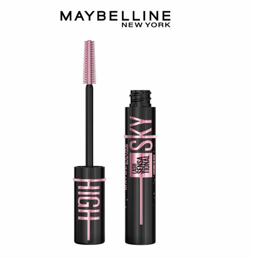 Maybelline Sky High Mascara – Flex Tower Brush – Black Volume & Length available at spotngrab lebanon