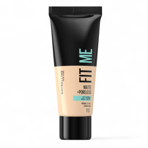 Maybelline Fit Me Matte + Poreless Foundation 110 Porcelain vailable at spotngrab 