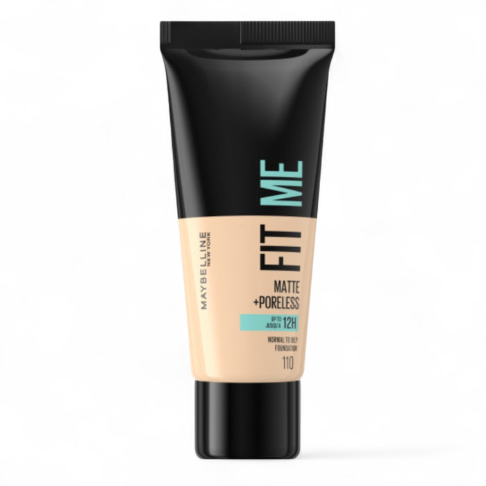 Maybelline Fit Me Matte + Poreless Foundation 110 Porcelain vailable at spotngrab 