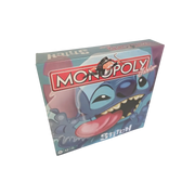 Official Monopoly Junior Disney Stitch Edition board game box for kids on Spotngrab Lebanon.
