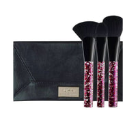 NYX Best Face Forward 3-Piece Brush Kit with Clutch – Face Brushes Set available at spotngrab lebanon 