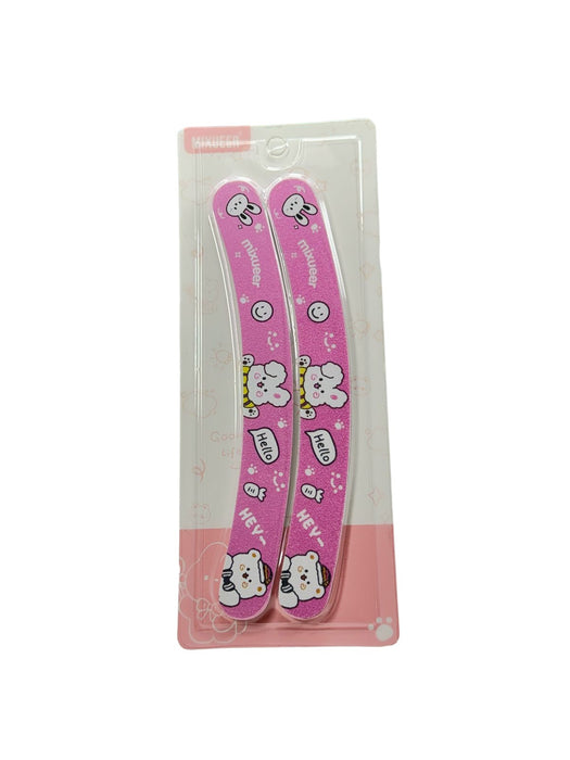 2 pcs kitty Nail File Set