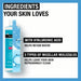 Neutrogena Hydro Boost Triple Micellar Water bottle with hydrating formula available at spotngrab lebanon