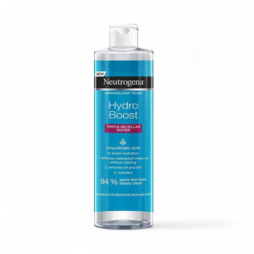 Neutrogena Hydro Boost Triple Micellar Water bottle with hydrating formula available at spotngrab beiurt