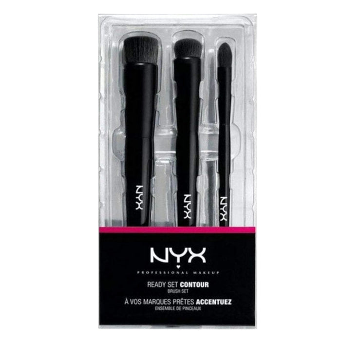 Nyx Professional Makeup Ready Set Contour Brush Set