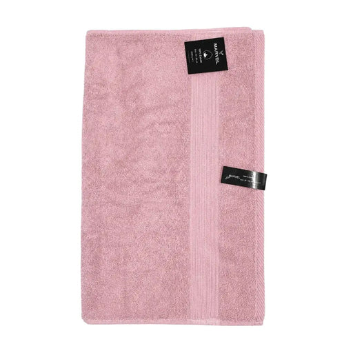 Marvel 100 percent cotton hand towel 50x90cm showing product tag on Spotngrab Lebanon.