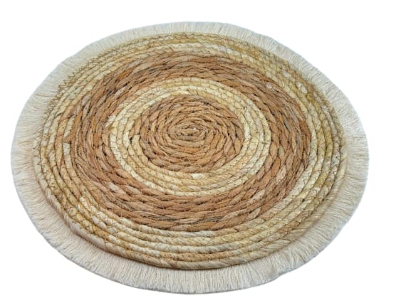 Placemat Round Rattan Table Mats spotngrab