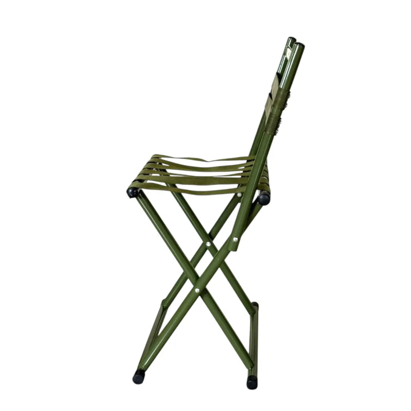 Folding camping chair side details