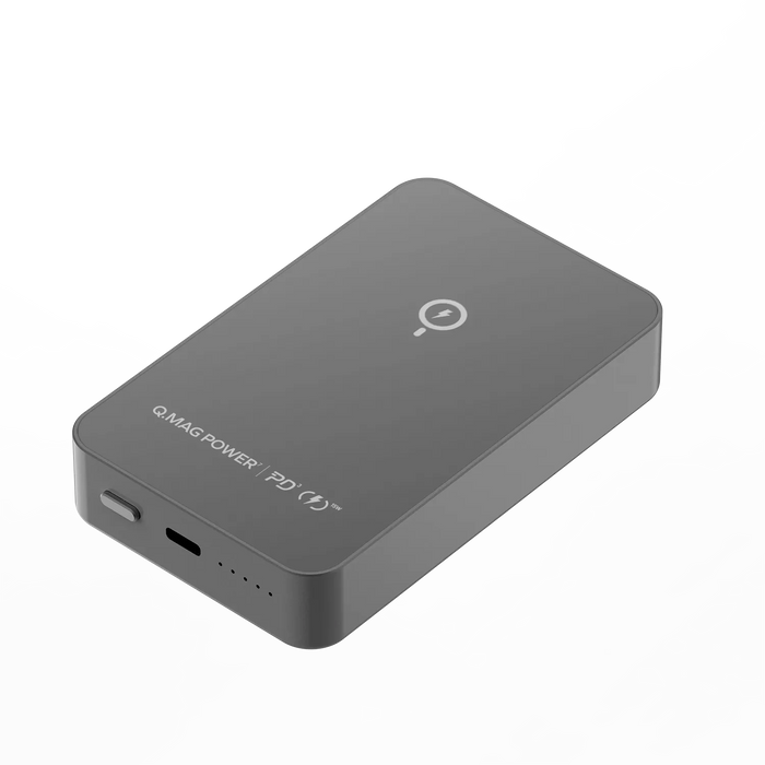 Momax Q.MAG POWER 7 MAGNETIC WIRELESS BATTERY PACK 10000MAH GREY