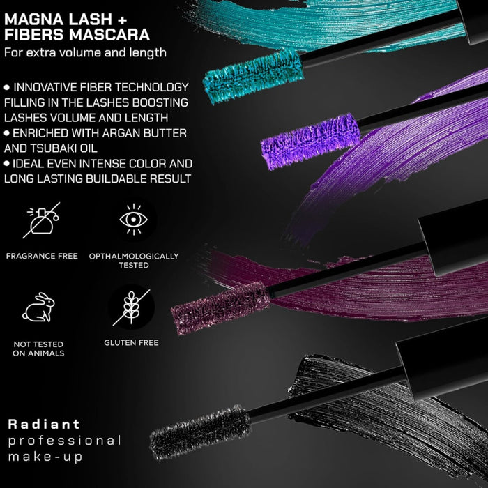 Radiant Magna Lash Mascara Extra Volume & Curl 01 Black buy on spotngrab lebanon