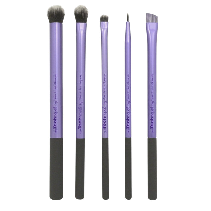 Real Techniques Eyes Starter Set – 5 Eye Brushes with Case – SpotnGrab Lebanon