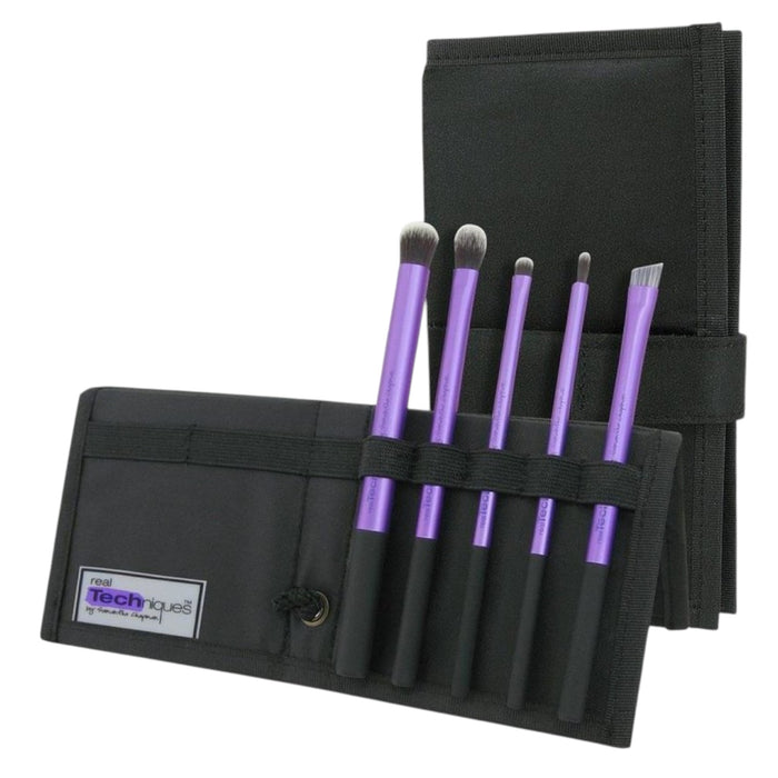 Real Techniques Eyes Starter Set – 5 Eye Brushes with Case – SpotnGrab Lebanon