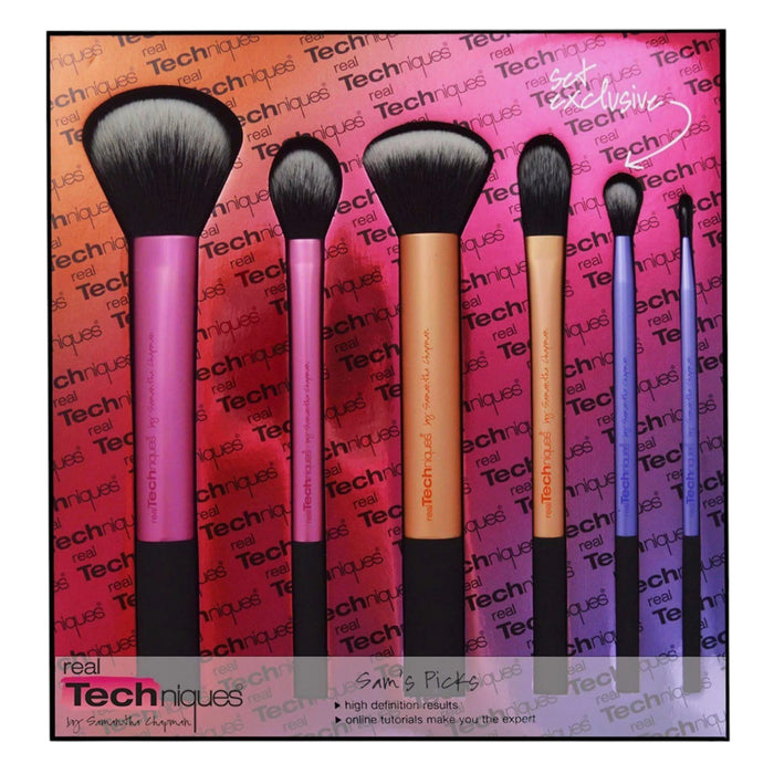 Real Techniques Sam's Picks 6 pcs Makeup Brushes