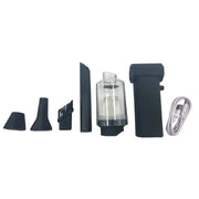 Black tactical handheld turbo jet fan air blower displaying its precision nozzle tip and industrial motor housing on Spotngrab Lebanon.