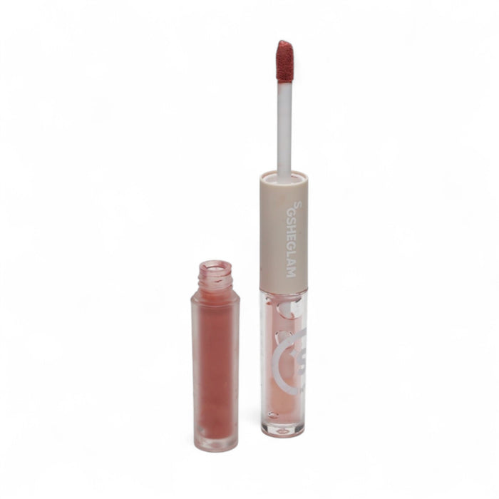 SHEGLAM Lip Gloss and Lipstick Duo Set 2 in 1