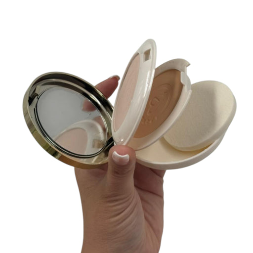 SHEGLAM Matte Fusion Compact Powder – Dual Shade with Mirror and Sponge – SpotnGrab Lebanon