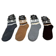 Men's fuzzy thermal winter socks set