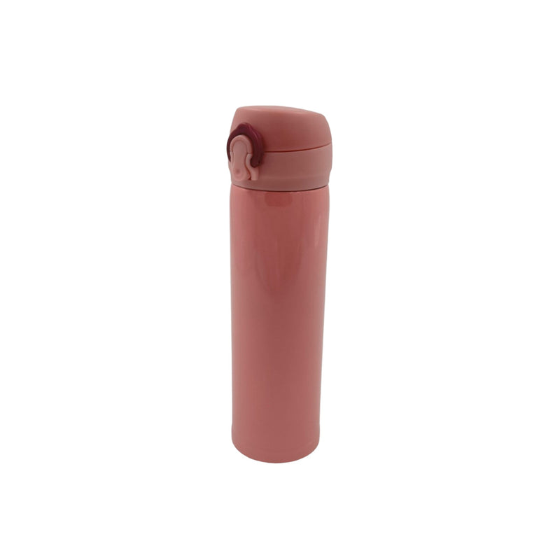 Stainless Steel Insulated Travel Mug Double Walled with Lockable Push Button Pop Up Lid | 500ML