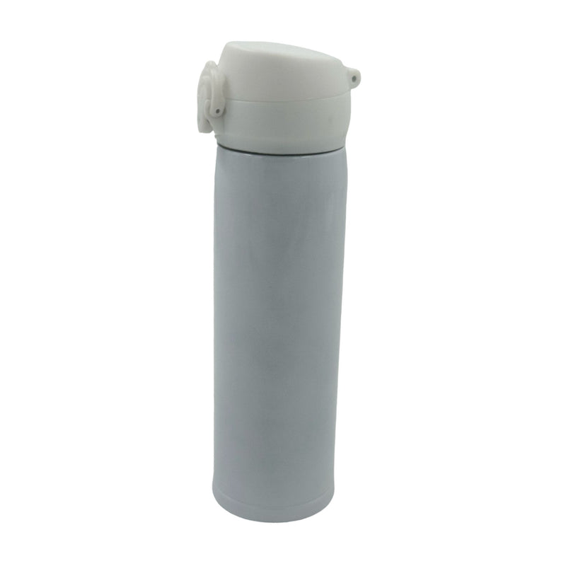 Stainless Steel Insulated Travel Mug Double Walled with Lockable Push Button Pop Up Lid | 500ML