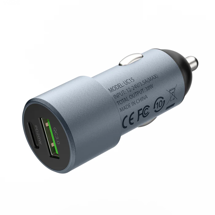 Momax | Dual-Port Car Charger (38W)