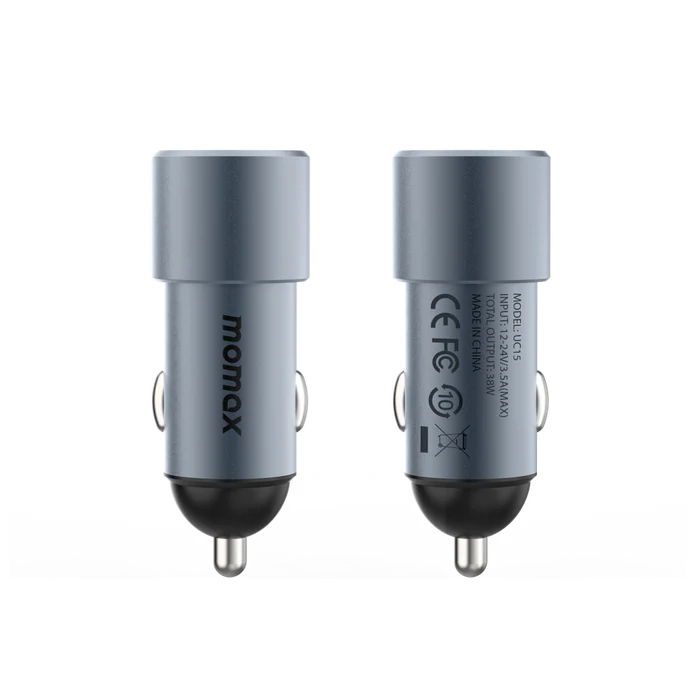 Momax | Dual-Port Car Charger (38W)