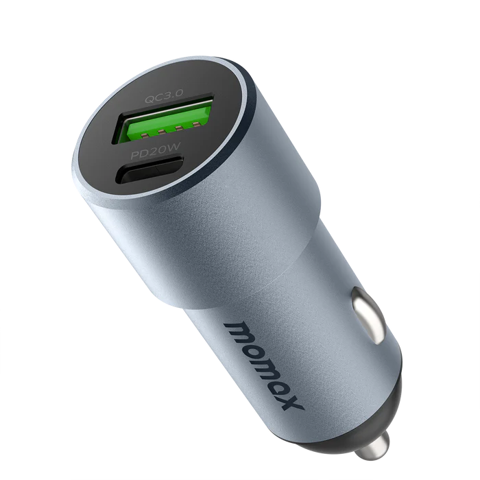 Momax | Dual-Port Car Charger (38W)