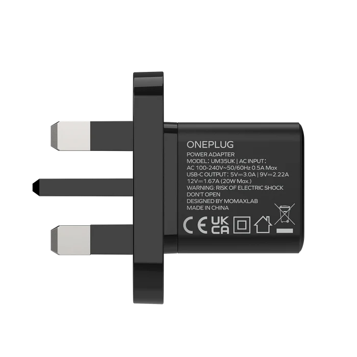 Momax Oneplug | 1-Port USB-C Mini Charger (20W)