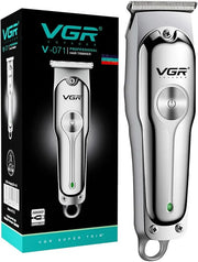 VGR V-071 professional cordless hair trimmer for men with T-blade on Spotngrab Lebanon.