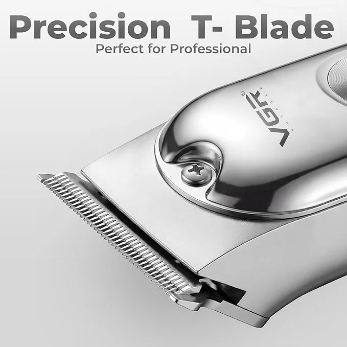 VGR V-071 professional cordless hair trimmer for men with T-blade on Spotngrab Lebanon.