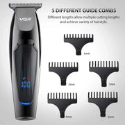 VGR V-070 trimmer with 5 guide combs