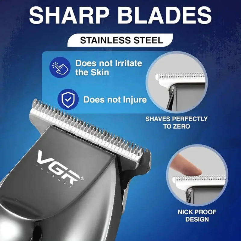 VGR V-070 trimmer precision stainless steel blades