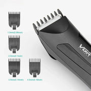 VGR V-951 grooming kit showing 4 guide combs and USB charging cable on Spotngrab.