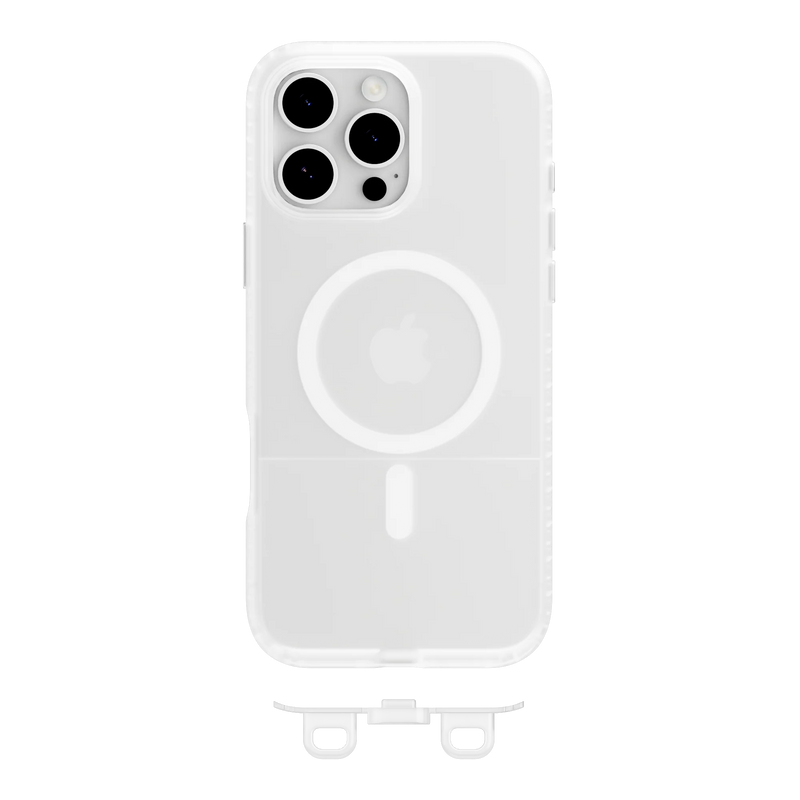 Mageasy Vibrant M Shockproof Protective Case for iPhone 16 Transparent
