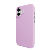 Durable and stylish lavender Mageasy Vibrant M protective cover for your 2024 iPhone 16, providing shock absorption with a calming aesthetic