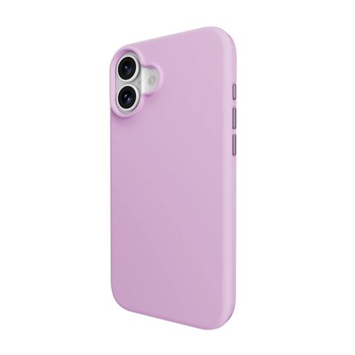 Durable and stylish lavender Mageasy Vibrant M protective cover for your 2024 iPhone 16, providing shock absorption with a calming aesthetic