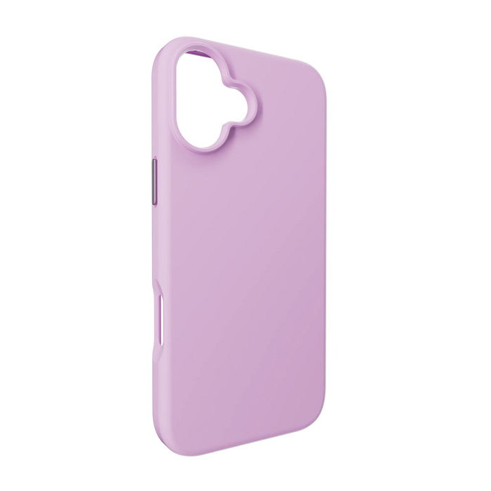 Durable and stylish lavender Mageasy Vibrant M protective cover for your 2024 iPhone 16, providing shock absorption with a calming aesthetic