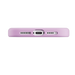 Durable and stylish lavender Mageasy Vibrant M protective cover for your 2024 iPhone 16, providing shock absorption with a calming aesthetic