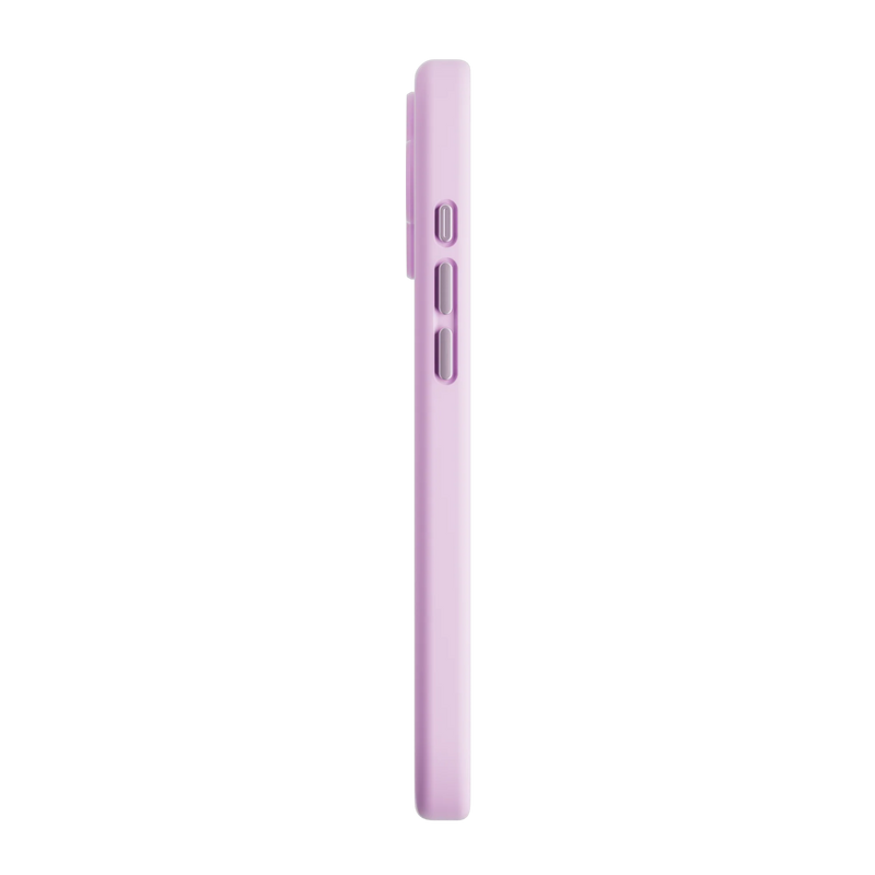 Durable and stylish lavender Mageasy Vibrant M protective cover for your 2024 iPhone 16, providing shock absorption with a calming aesthetic