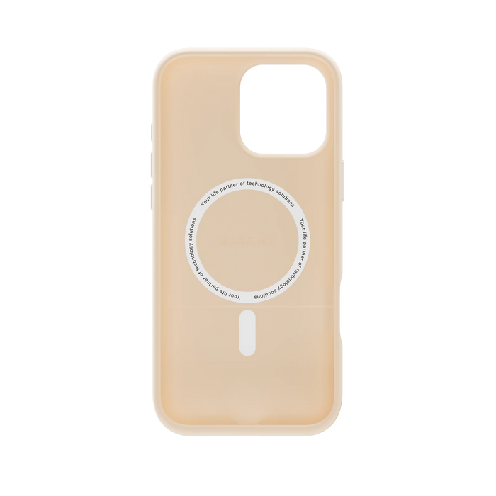 Rosé Mageasy Vibrant M shockproof case for iPhone 16 Pro (2024) available at SpotnGrab Lebanon, showcasing its elegant pink hue
