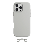 Titanium Mageasy Vibrant M shockproof case for iPhone 16 Pro (2024) available at SpotnGrab Lebanon, showcasing its metallic finish.