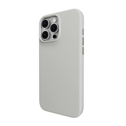 Titanium Mageasy Vibrant M shockproof case for iPhone 16 Pro (2024) available at SpotnGrab Lebanon, showcasing its metallic finish.
