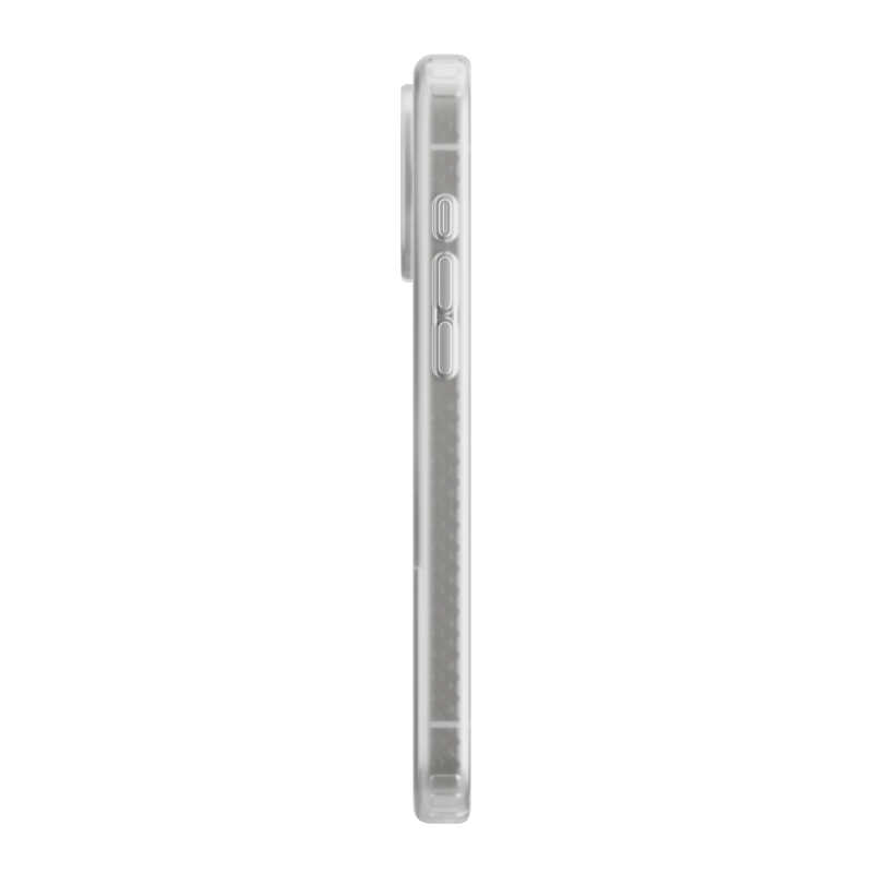 Transparent Mageasy Vibrant M shockproof case for iPhone 16 (2024) available at SpotnGrab Lebanon, allowing the phone's color to show through.