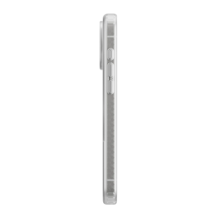 Transparent Mageasy Vibrant M shockproof case for iPhone 16 (2024) available at SpotnGrab Lebanon, allowing the phone's color to show through.