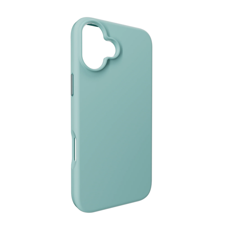 Aqua Mageasy Vibrant M shockproof case for iPhone 16 (2024) available at SpotnGrab Lebanon, showcasing its vibrant blue color